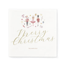 Minimal Elegant jul Nutcracker-Helgdag