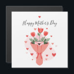 Minimal Elegant Mother's Day Card<br><div class="desc">Celebrate love and appreciation with this beautiful Mother’s Day greeting card featuring a charming illustration of a floral bouquet with sweet hearts rising from it. The design symbolizes love, warmth, and gratitude, making it the perfect way to say “Happy Mother’s Day” to someone special. This elegant and heartfelt card is...</div>