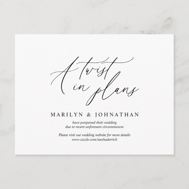 Minimal enkel, en skevning i planer. Ved uppskjute Vykort (Framsida)