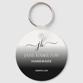 Minimal enkel nyckelkedja för Business Logotyp Nyckelring