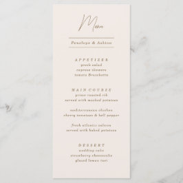 Minimal enkel Ornate Ram Meny