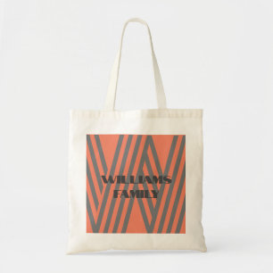 MINIMAL FAMILY MONOGRAM GIFT ORANGE TYGKASSE