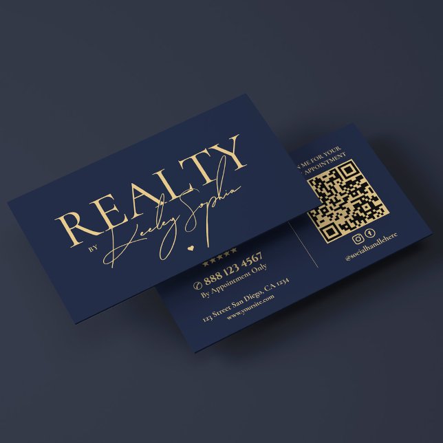 Minimal Fastighetsmäklare Inteckning Fastighetsmäk Visitkort (Minimal Realtor Mortgage Realty Broker Dark Navy Business Card
)