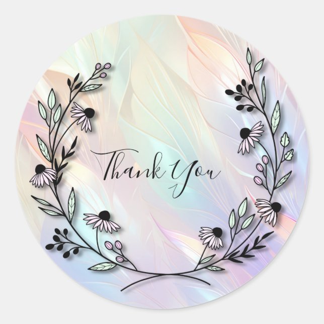 Minimal flamspärr runt klistermärke (Framsida)