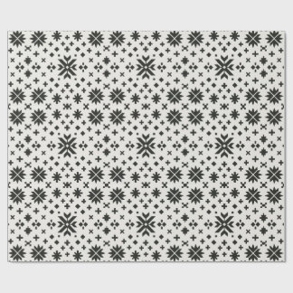 Minimal folkgeometri Sömlöst mönster Presentpapper