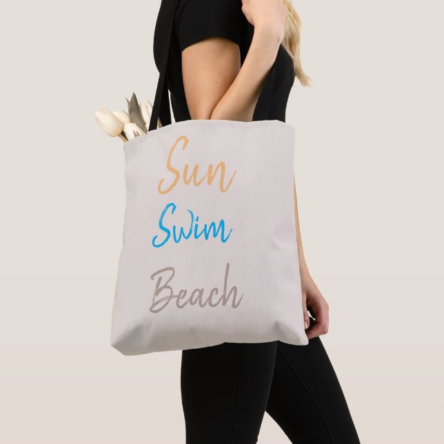 Minimal för Sol Simma Beach Tygkasse (Närbild)