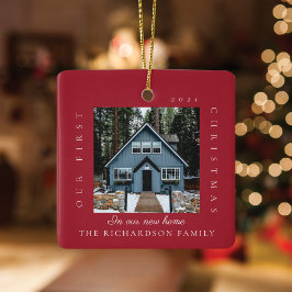 Minimal första jul i vårt nya hem 2-foto julgransprydnad keramik