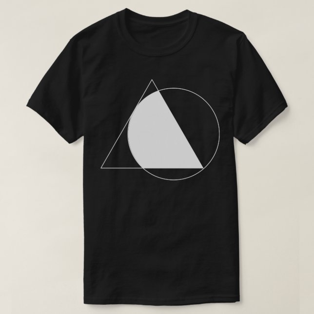 minimal geometri t shirt (Design framsida)