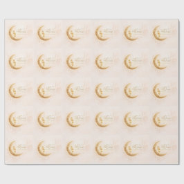 Minimal Gold Ramadan Stickers– Elegant Islamic Presentpapper