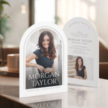 Minimal, graciös Namn Arch-foto Studenten