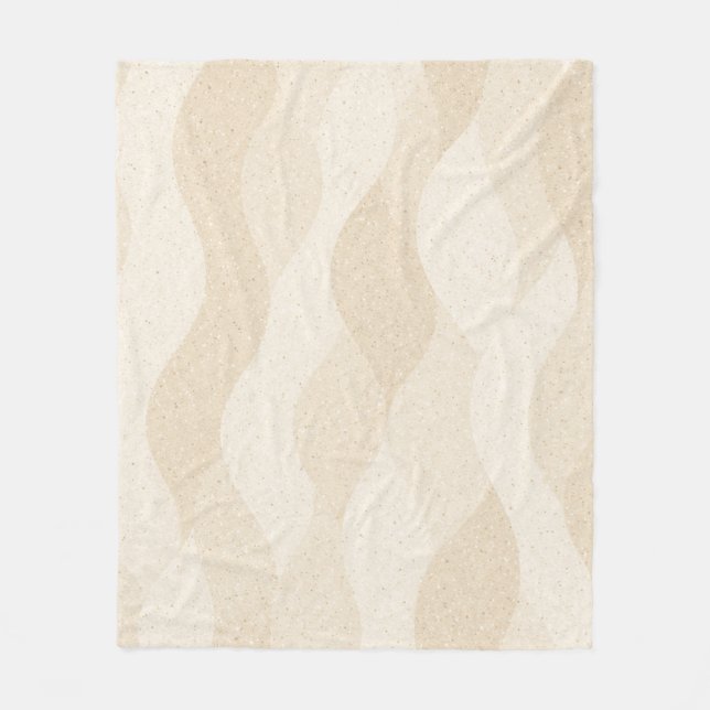 Minimal Grain Texture ,Soft, Neutral pattern Fleecefilt (Framsidan)