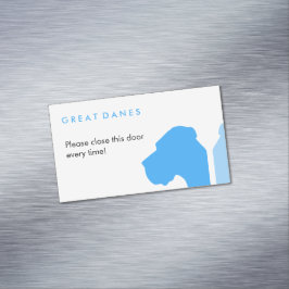 Minimal Great Dane ID-serie Magnetiska Visitkort