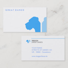 Minimal Great Dane ID-serie Visitkort