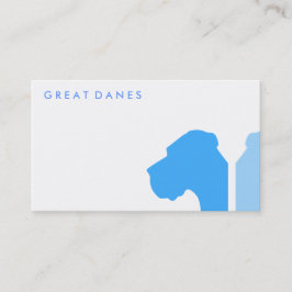 Minimal Great Dane ID-serie Visitkort