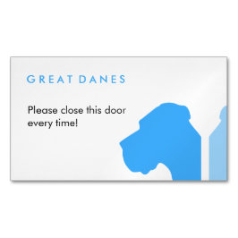 Minimal Great Dane ID series Magnetiska Visitkort
