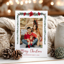 Minimal Greenery Garland God jul 1 Photo