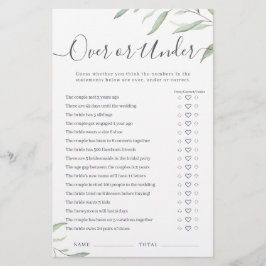 Minimal grey over eller Under möhippa-spel