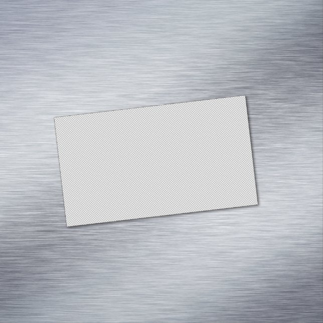 Minimal Grey Polka Dot Pattern  Magnetiska Visitkort (In Situ)