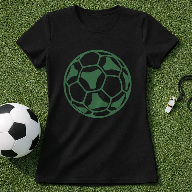 Minimal Grön Fotboll T Shirt (Skapare uppladdad)
