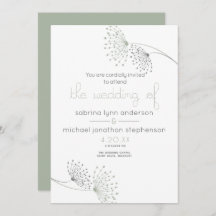 Minimal Grönt för Chic och kolblommor