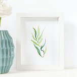 Minimal Grönt och vit botanisk utskrift Poster<br><div class="desc">Spruce upp din hemdekanter med den här minimala grönten och det vita botaniska utskriften skapades med min ursprungliga vattenfärgsgrafik. Charming när du ramade in och hängde på en gallerivägg i vardagsrummet, kontoret eller sovrummet. Det passar perfekt med en trädgård eller ett kustmotiv. Det är också en fin gåva. Om du...</div>