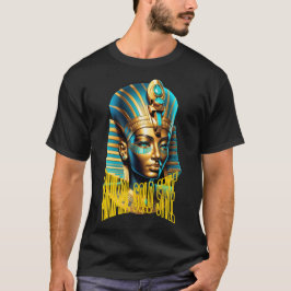 Minimal Guld Anubis T-Shirt – Lyxig Streetwear