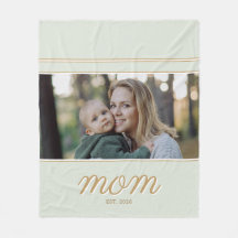 Minimal Guld & Sage Grön Mammas Establishing Foto