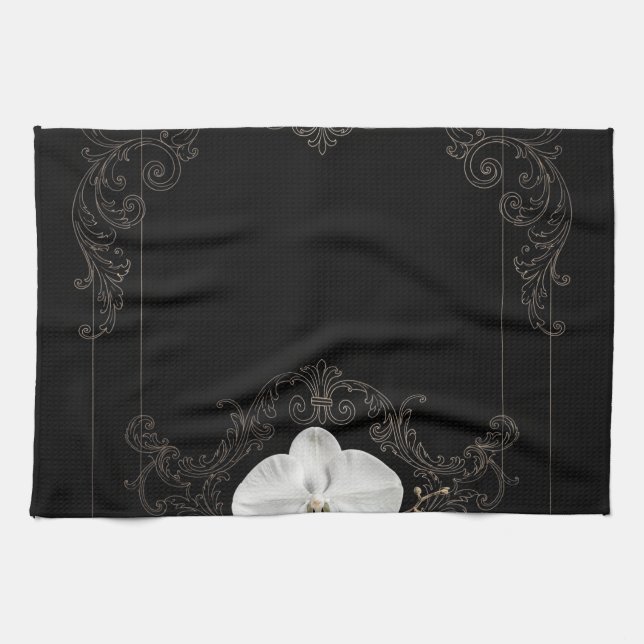 Minimal Guldorkidé Haute Couture Placemat  Kökshandduk (Horisontell)