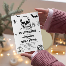 Minimal Halloween-boxar innan jag ger lite duschar Inbjudningar