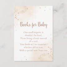 Minimal Heart Books för Baby-kort – Blush Rosa