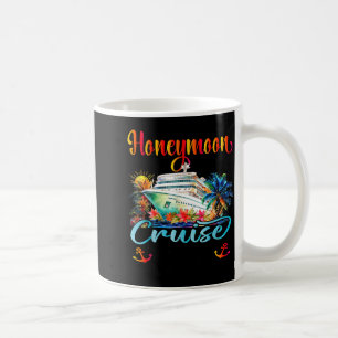 Minimal Honeymoon Kryssning 2026 Nygifta Kaffemugg