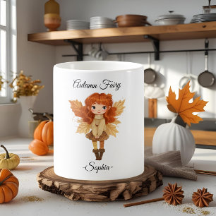 Minimal höst Fairy - Personlig mugg