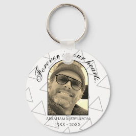 Minimal i nyckelkedjan Loving Memory Keepsak Nyckelring