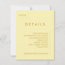 Minimal inbjudan till Bröllop-information