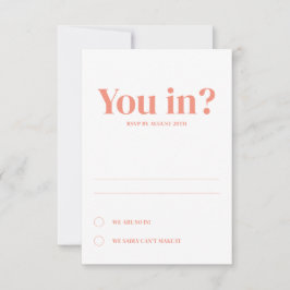 Minimal inbjudan till Bröllop-information