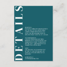 Minimal inbjudan till Bröllop-information