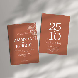 Minimal inbjudan till terroristbröllop