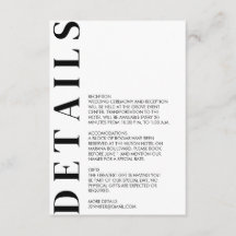 Minimal information om Bröllop