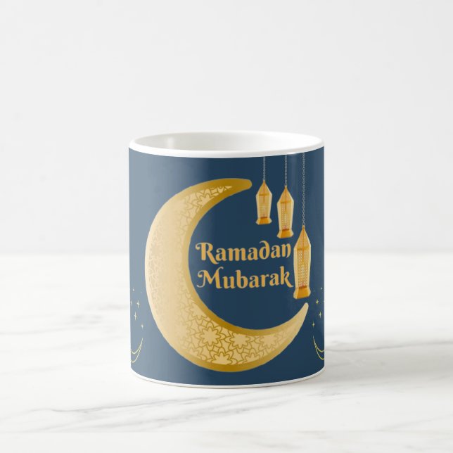 Minimal islamisk Ramadan-muggdesign Kaffemugg (Center)