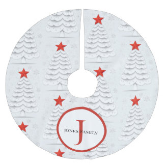 Minimal jul julgransmatta borstad polyester