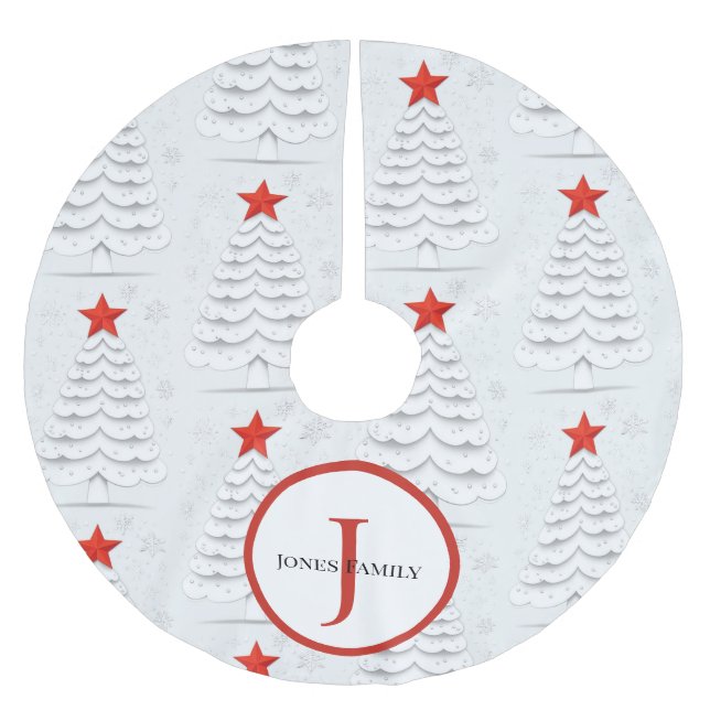 Minimal jul julgransmatta borstad polyester (Framsidan)