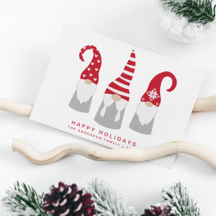 Minimal julgran julkort