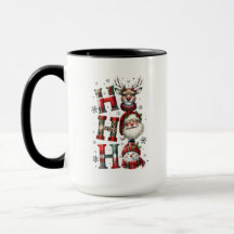 Minimal julmugg | Linjekonst Träd | KaliraArts