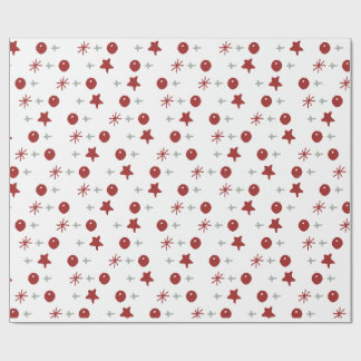 Minimal julstämningsmönster presentpapper