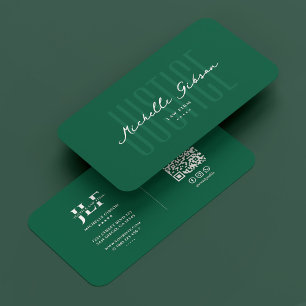 Minimal Justice Law Firm Attorney Hunter Grönt Visitkort