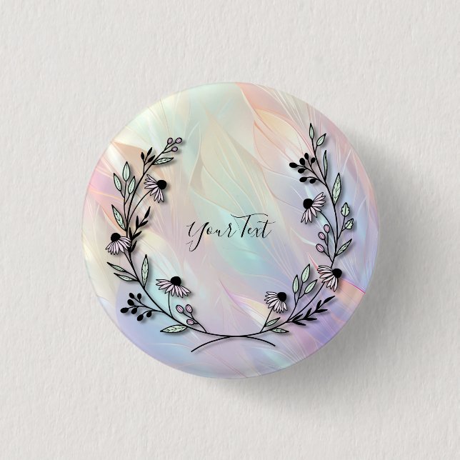 Minimal knapp med blomma (Framsida)