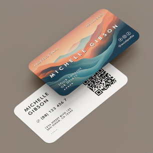 Minimal Kreativ Designer BrightStor Professionell Visitkort