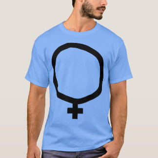 Minimal kvinnlig Gender T Shirt