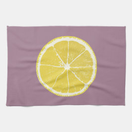 Minimal Lemon Segce Kitchen Towel Kökshandduk