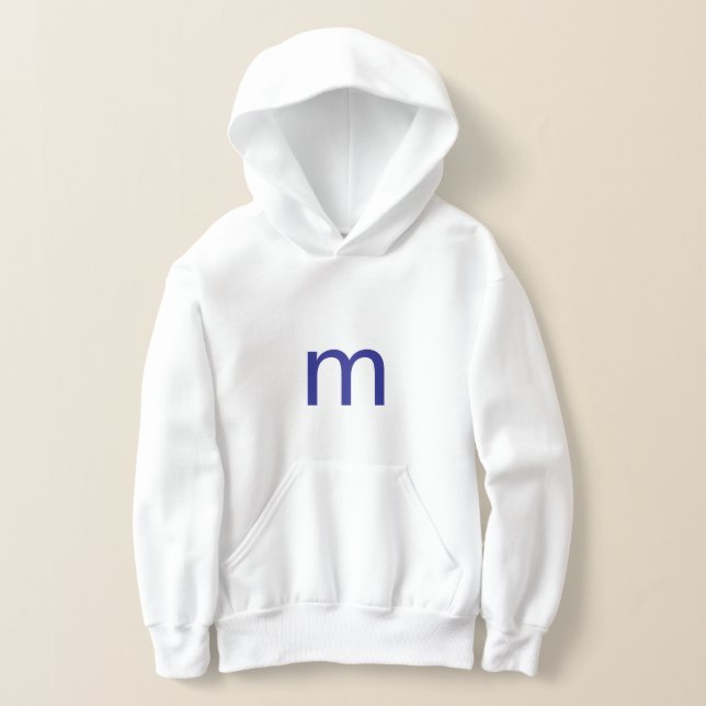 Minimal Letter M Design T Shirt (Laydown)
